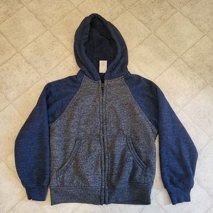 Boys think zip up hoodie size M 8